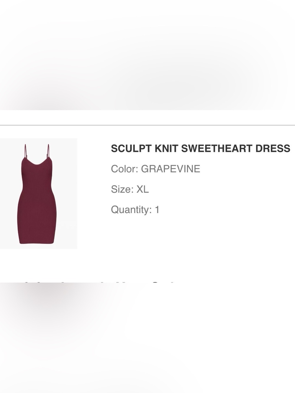 XL Babaton Sculpt Knit Tank Dress